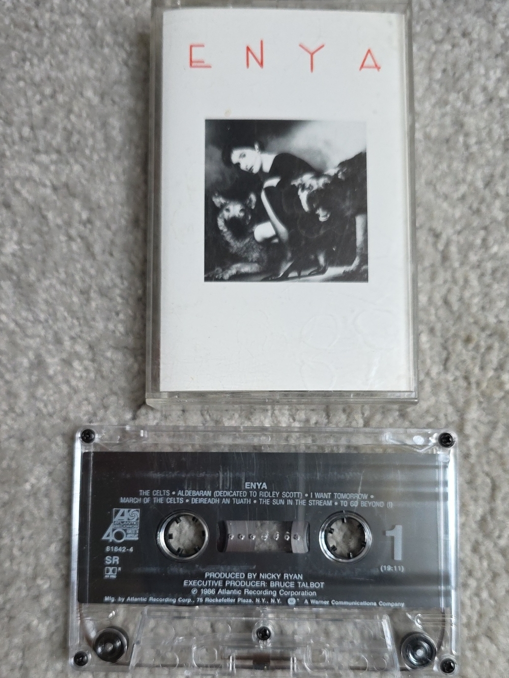 Enya Cassette Tape 1986